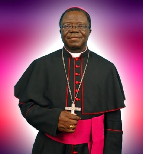 Most Reverend Joseph Osei-Bonsu, immediate past President of the Ghana Catholic Bishops