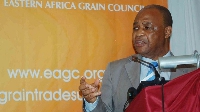 David Wakikona at a summit in Mombasa on Ocotber 2, 2022