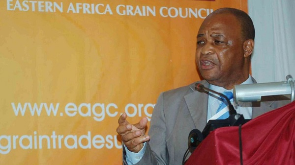 David Wakikona at a summit in Mombasa on Ocotber 2, 2022