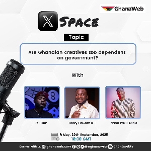 DJ Slim, Nana Poku Ashis and Lekzy DeComic will be pundits on the show