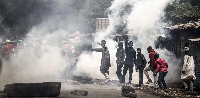 Police fired tear gas to disperse protesters in Nairobi