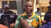 Gregory Afoko was accused of murder of former Upper East Reg. Adams Mahama