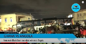 Ghanaians mob Black Stars team bus after Angola win