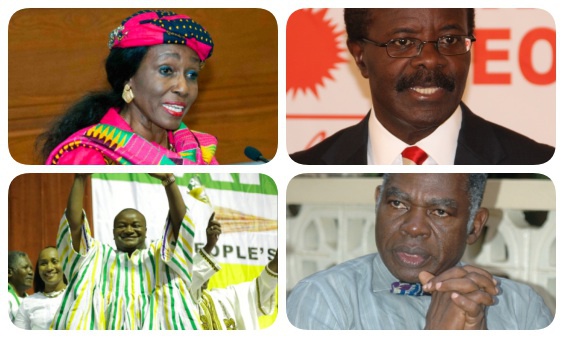 Some of  the political parties who were disqualified by the EC.
