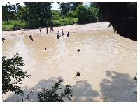 Kombat Yaw Yiremiah drowned while assisting travellers to cross the river into Togo