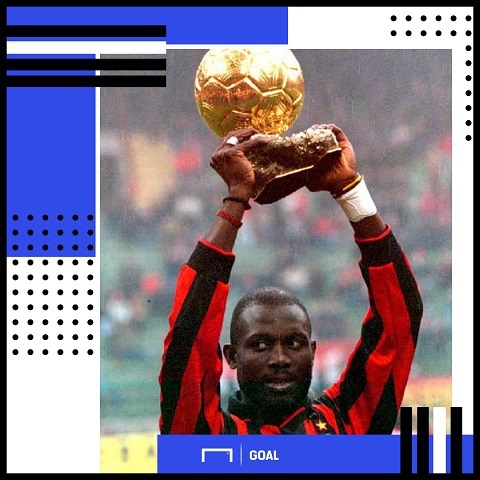 Weah remains the only African to have won the Ballon d'OR