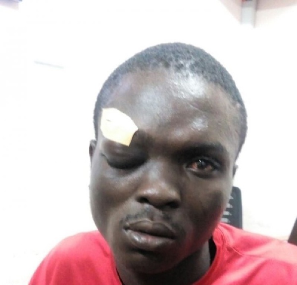 Prince Marfo - The allegedly assaulted driver