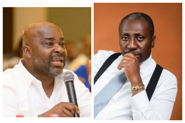 Michael Okyere Baafi MP (L) and Alexander Afenyo-Markin as Minority Leader (R)