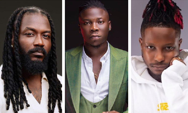 Samini, Stonebwoy and Kelvyn Boy