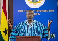 Kojo Oppong Nkrumah, Information Minister