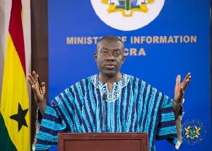 Information Minister, Kojo Oppong Nkrumah