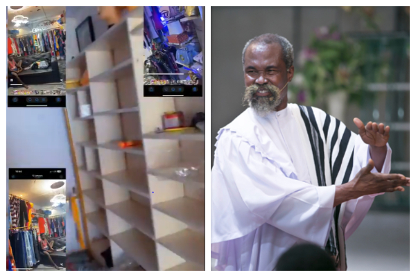 The burgled shop and the Man of God