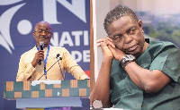 Kwesi Pratt (R) has questioned Kennedy Agyapong (L) over his comments after the NPP primaries
