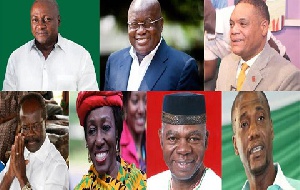 Presidential candidates for the 2016 elections
