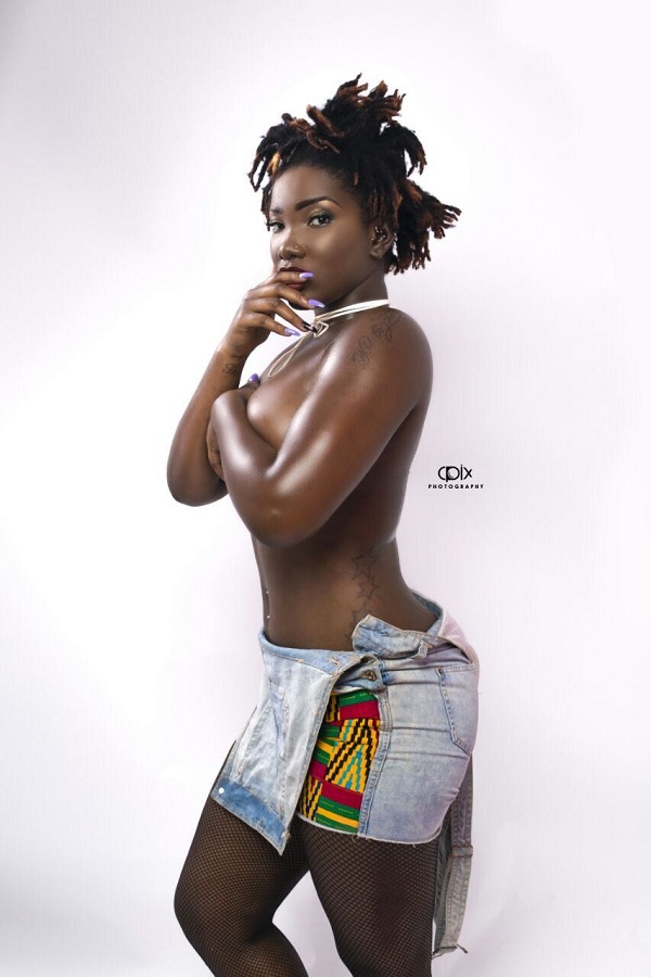Abeiku Santana rejected claims that Musician Ebony dresses for her nipples to show