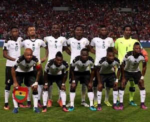 Ghana remained in 45th place on the FIFA ranking released for the month of May