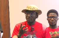 Ralph Williams (wearing hat) has been accused of slapping a pregnant nurse