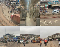 Many shops and businesses have been closed down in Kumasi