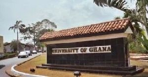 University of Ghana's main entrance