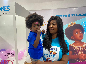 Mrs Annoh described the experience as a blessing for their family