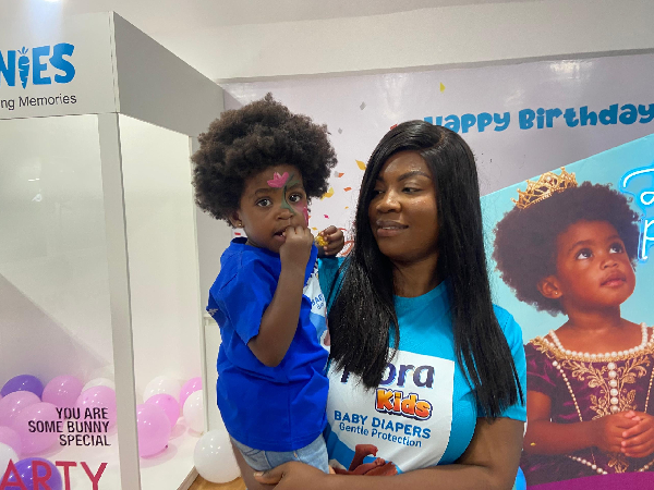 Mrs Annoh described the experience as a blessing for their family