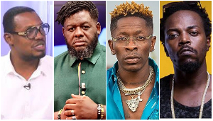 Kwesi Ernest, Bullgod, Shatta Wale and Kwaw Kese