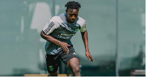 Osman Bukari scored his first club and league goal for Austin FC