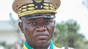 Gen Brice Oligui Nguema, leader of di Gabon military junta