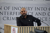 Suliman Carrim at Madlanga Inquiry in Pretoria