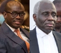 Attorney General and Minister for Justice, Godfred Yeboah Dame and veteran lawyer Tsatsu Tsikata
