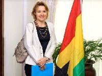 Madam Anne Claire Dufay, UNICEF Representative in Ghana