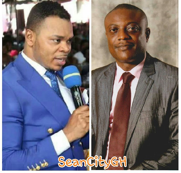 Bishop Daniel Obinim and Lawyer Maurice Ampaw