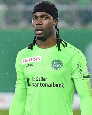 St Gallen goalkeeper, Lawrence Ati-Zigi