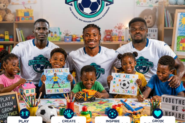 Afena-Gyan, Fatwah Issahaku and Thomas Partey will feature in the 2026 All Star Festival