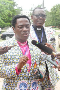 Rev Emmanuel Osei Kwame Donkor, General Sectary of the Christ Apostolic Church International (CACI)