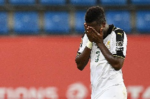 Black Stars captain Asamoah Gyan