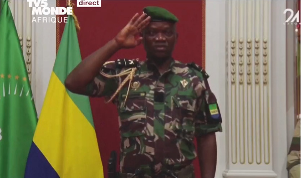 General Brice Oligui Nguema, leader of Gabon military junta