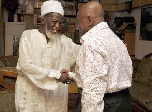 Akufo Addo Shakes Chief Imam