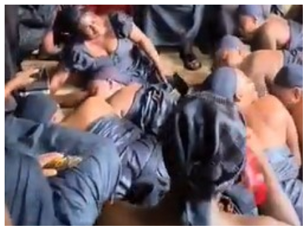 Snipped of Ashanti women mourning the death of Asantehemaa Nana Konadu Yiadom III