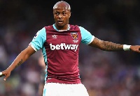 Andre Ayew featured for West Ham in their 4-0 demolishing to Everton