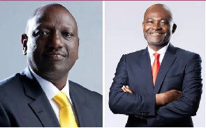 Hon. Kennedy Agyapong and William Ruto