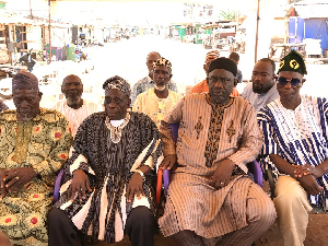 Some of the elders in the Ashaiman Zongo community