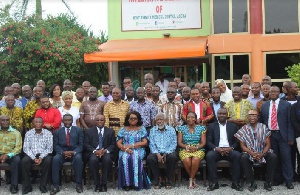 Some of the participants at the strategic review conference in Sogakope