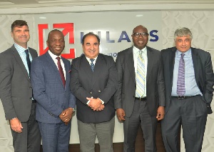 L-R: Andrew Clark, Olufemi Muraino, Anil Uttamsingh, Femi Adeoti and Kesh Talwar