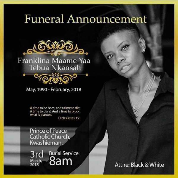 Frankie Kuri will be buried on Saturday
