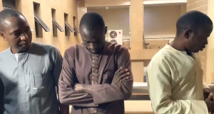 The three men admitted to concealing information about those behind the Oyo state school attacks The three men admitted to concealing information about those behind the Oyo state school attacks