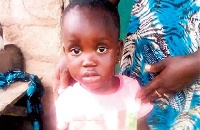 The 2-year-old daughter of the deceased