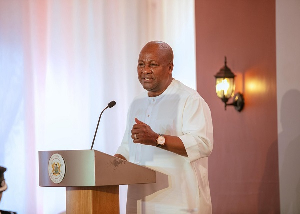 John Dramani Mahama is President of Ghana