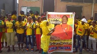 Members of the Die Hard Supporters group