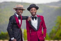 Samuel and Emmanuel Appiah Gyan
